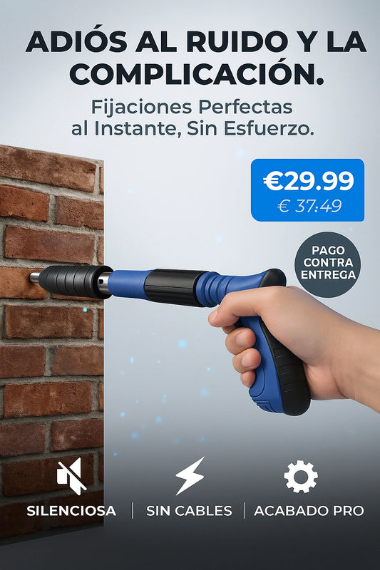 Pistola de Clavos con Accesorios